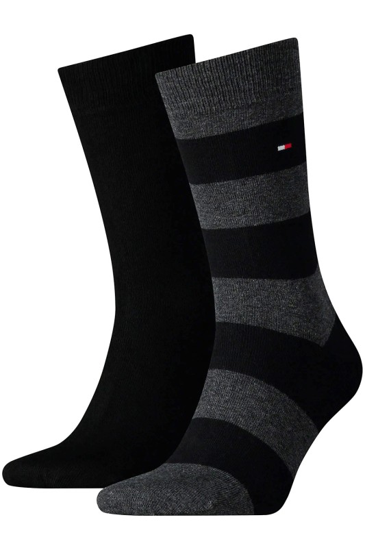 Tommy Hilfiger ανδρικές κάλτσες TH men Rugby sock 2P (Συσκ. με 2 ζεύγη)-342021001-200