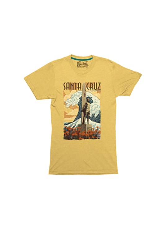 Johnny Brasco ανδρικό κοντομάνικο t-shirt με τύπωμα ''Santa Cruz'' - 056002A