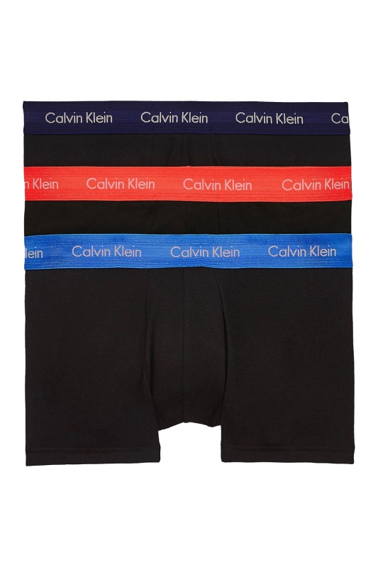 Calvin Klein Βαμβακερά μποξεράκια Cotton Stretch (3 τεμάχια)-U2664G-BNW