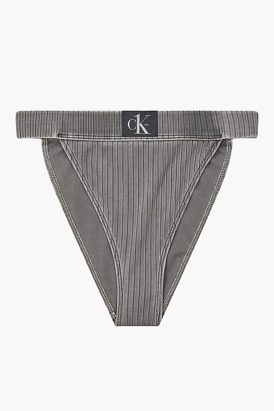 Calvin Klein Γυναικείο μαγιό bikini bottom High Rise Cheeky-KW0KW01718-BEH