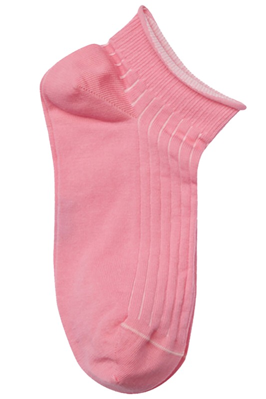 Mewe Γυναικείες κοντές κάλτσες μονόχρωμες (2 τμχ.) One Size-1-0819-1c