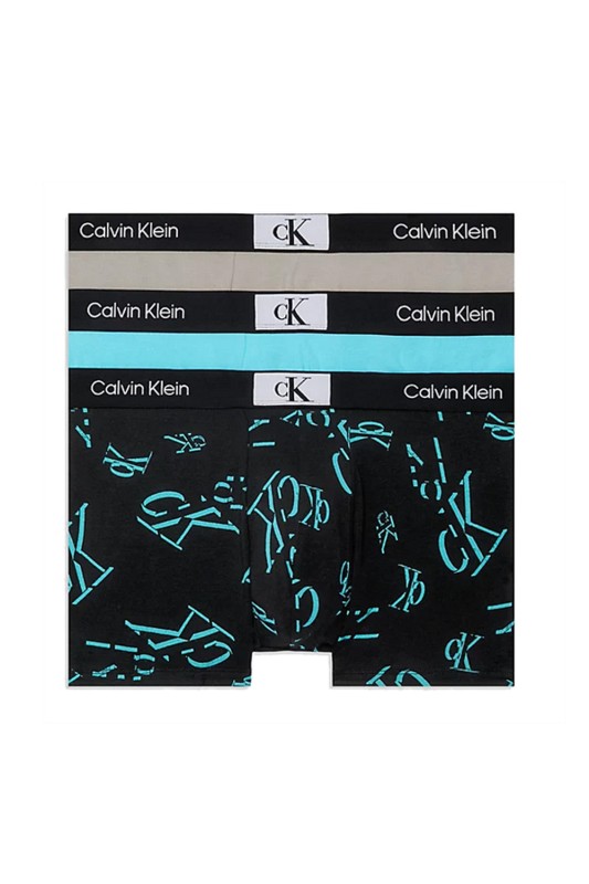 Calvin Klein ανδρικά μποξεράκια από ανακυκλωμένο βαμβάκι CK96 (Συσκ. 3τμχ)-NB3528E-I0Q