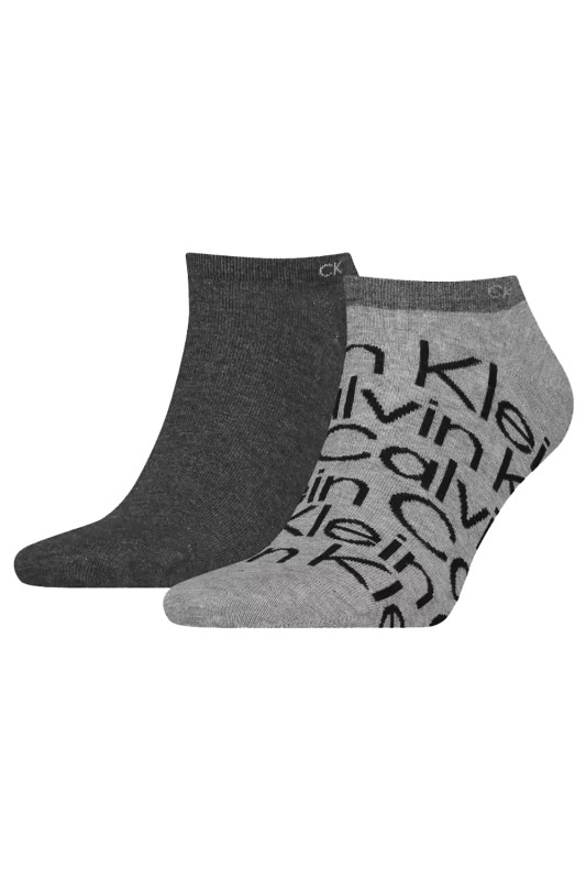 Calvin Klein αντρικές κάλτσες σοσόνια CK men sneaker (Συσκ. 2 ζεύγη)-701218714-004