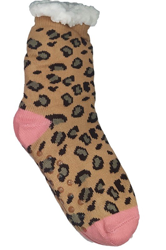 Glady's Γυναικείες χειμερινές αντιολισθητικές κάλτσες με εσωτερικό γουνάκι-SD0766c