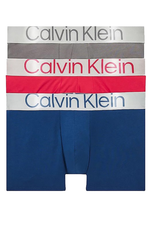 Calvin Klein Ανδρικά μποξεράκια Reconsidered Steel (3τμχ.)-NB3130A-109