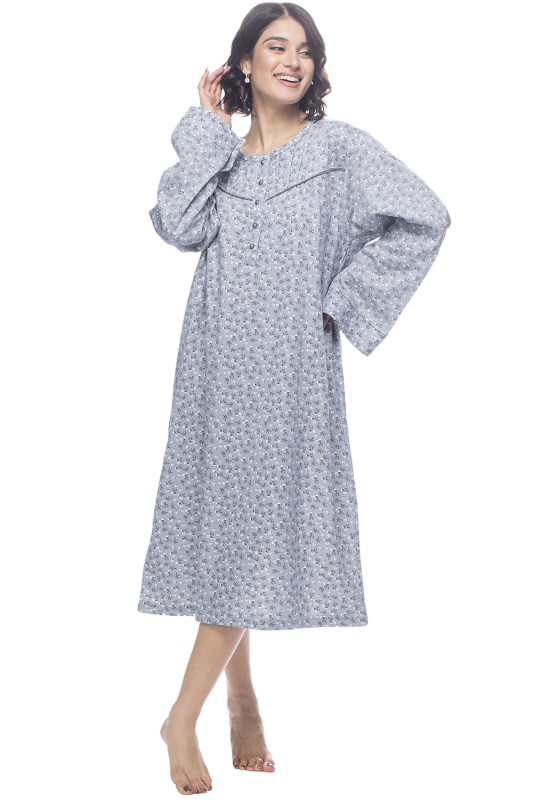 Γυναικείο νυχτικό φούτερ με πατιλέτα -ΠΛΦ216
