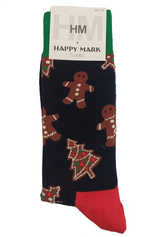 Ανδρικές κάλτσες χριστουγεννιάτικες "Christmas"-HM1831