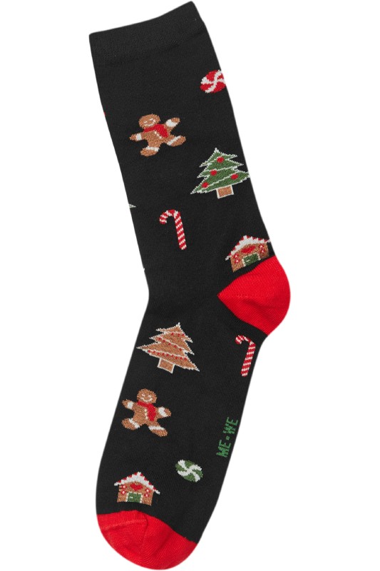 Mewe Ho Ho Ho Ανδρικές χριστουγεννιάτικες κάλτσες "Christmas"-2-0615-1b