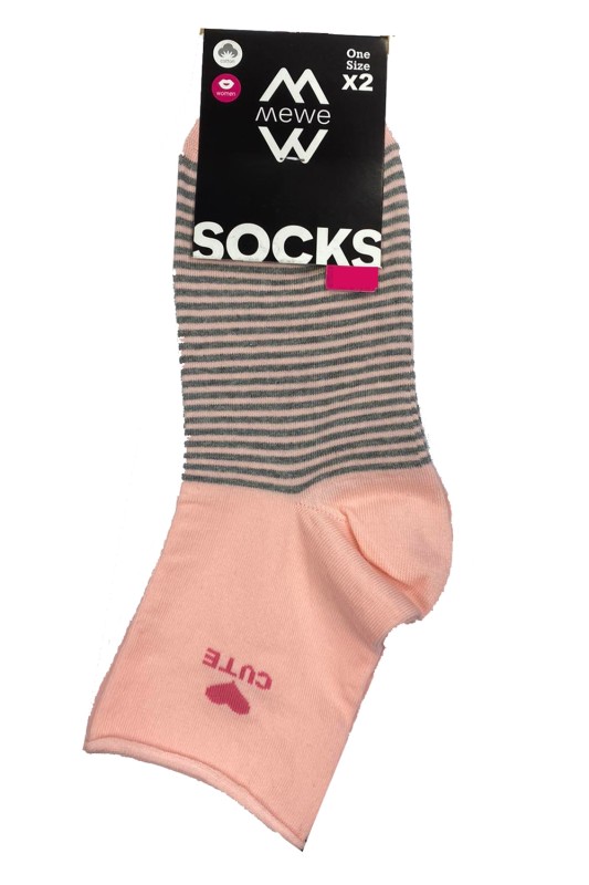Mewe Γυναικείες κάλτσες One Size (2pack)-MWS1411