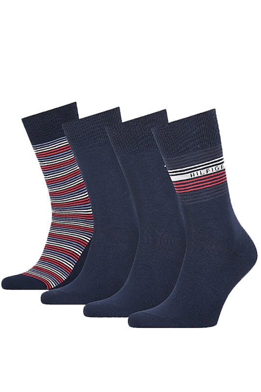 Tommy Hilfiger ανδρικές κάλτσες σε συσκευασία Gift Box (4-Pack)-701210548-001
