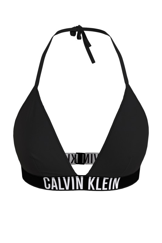 Calvin Klein Γυναικείο Triangle Bikini Top τρίγωνο δετό με ήπια ενίσχυση-KW0KW01824-BEH