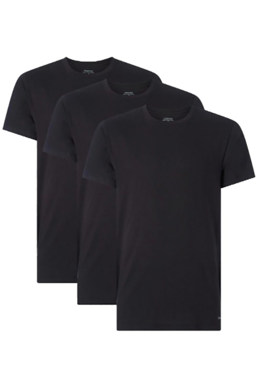 Calvin Klein Ανδρικά βαμβακερά φανελάκια T-Shirts Classic Fit (Συσκ. 3 τεμαχίων)-NB4011E-001