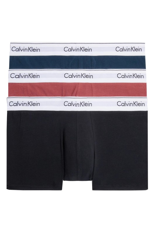 Calvin Klein ανδρικά μποξεράκια Modern Cotton Stretch (Συσκ. 3 τεμαχίων)-NB2380A-DYS