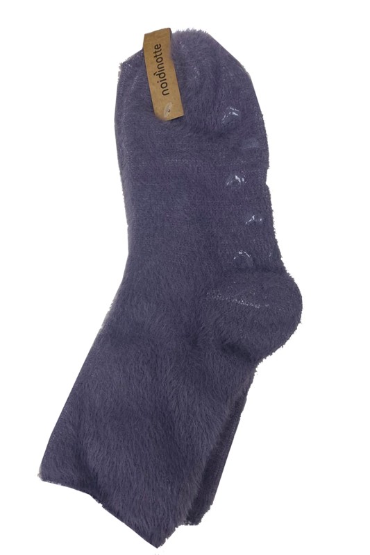 Noidìnotte γυναικείες αντιολισθητικές κάλτσες με γουνάκι-TR652d