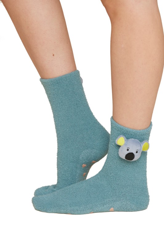 Noidìnotte γυναικείες μαλακές αντιολισθητικές κάλτσες με κοάλα-TR1021c