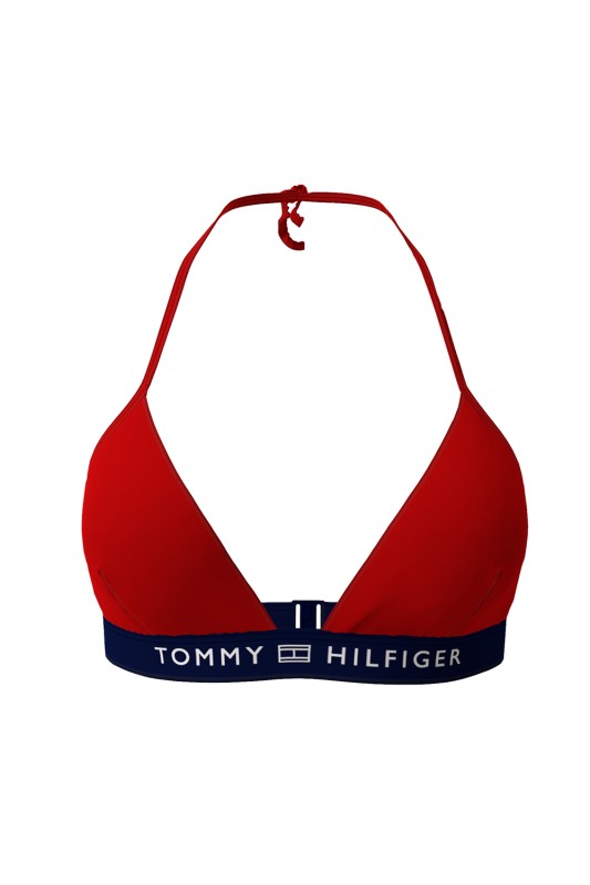 Tommy Hilfiger Bikini Top τριγωνάκι με ενίσχυση-UW0UW02708 XLG