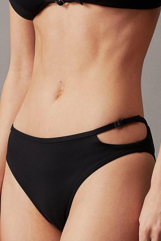 Calvin Klein Γυναικείο μαγιό Bikini σλιπ CK Micro Belt-KW0KW02476-BEH
