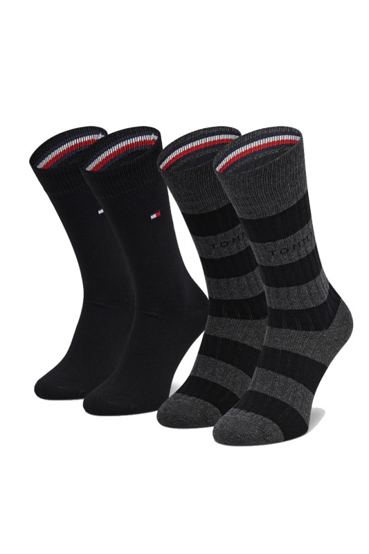 Tommy Hilfiger ανδρικές κάλτσες ( 2-pack)-701210538-004