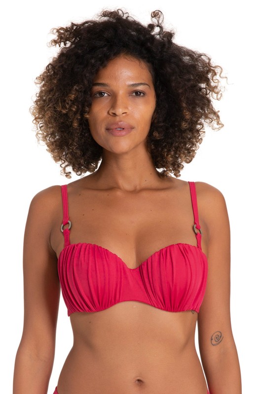 Dorina γυναικείο μαγιό light padded bikini top balconette ''Capri'' (C, D Cup)-D000391MI010-PK0056