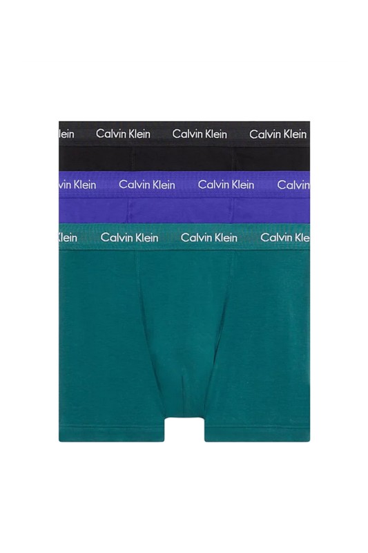 Calvin Klein ανδρικά μποξεράκια Mid Rise Trunks  (Συσκ. 3τμχ)-U2662G-JGO