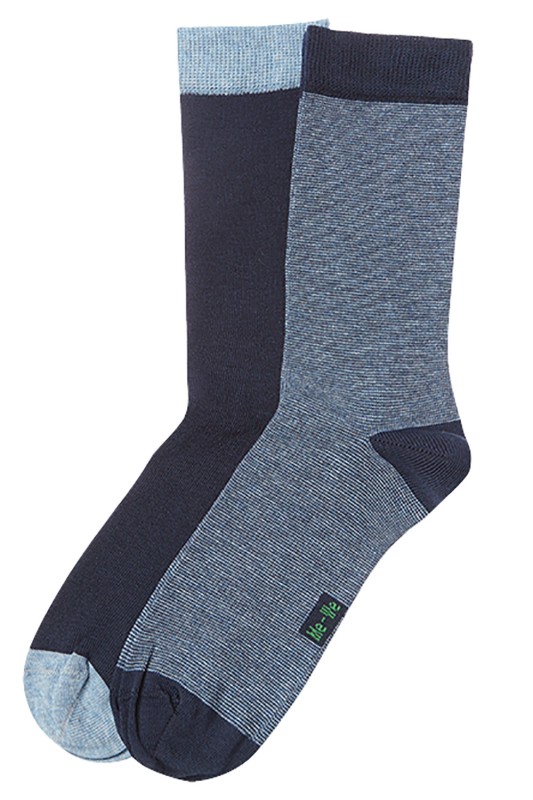 Mewe ανδρικές κάλτσες (Συσκ. 2 ζευγαριών)-2-2503a