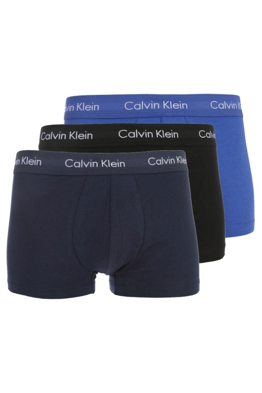 Calvin Klein Βαμβακερά μποξεράκια Cotton Stretch (3 τεμάχια)-U2664G-4KU