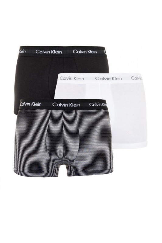 Calvin Klein Βαμβακερά μποξεράκια Cotton Stretch (3 τεμάχια)-U2664G-IOT
