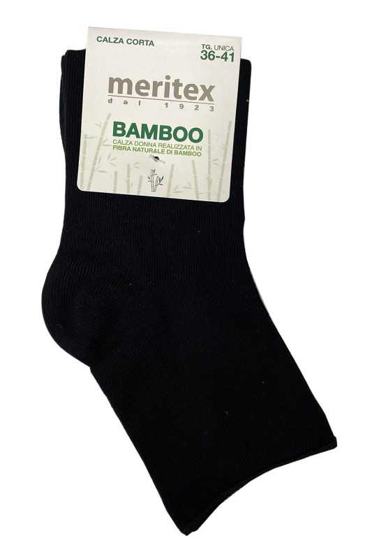Meritex γυναικείες κοντές χειμερινές κάλτσες bamboo χωρίς λάστιχο-3126