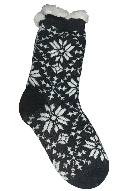 Glady's Γυναικείες χειμερινές αντιολισθητικές κάλτσες με εσωτερικό γουνάκι-SD0747c