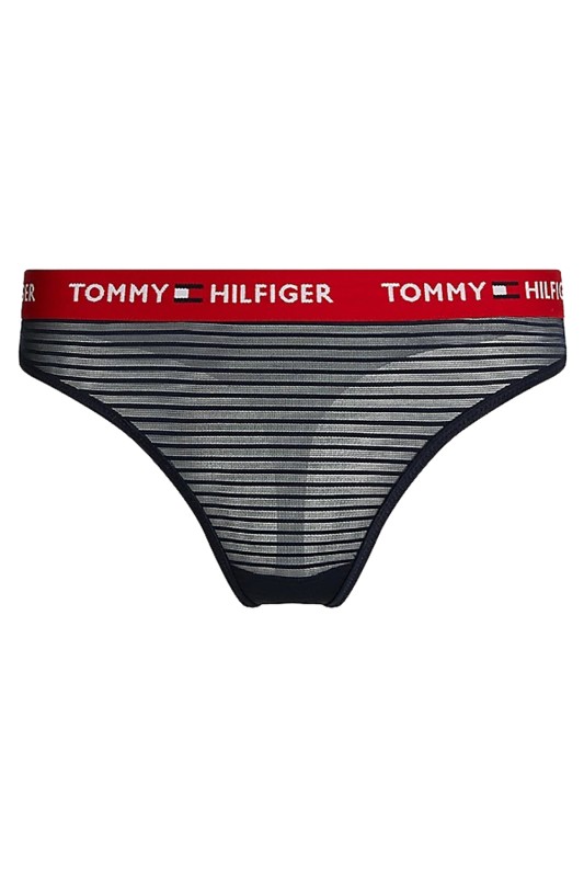 Tommy Hilfiger γυναικείο εσώρουχο thong με λάστιχο - UW0UW02471-DW5