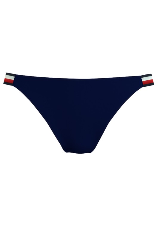 Tommy Hilfiger bikini slip bottom με signature λεπτομέρεια - UW0UW02697-DW5