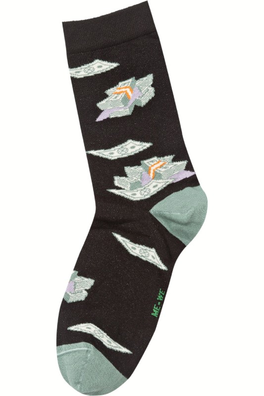 Mewe ανδρικές κάλτσες με σχέδια ''Money''-2-1711e