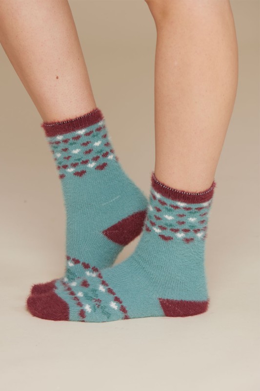 Noidìnotte γυναικείες αντιολισθητικές κάλτσες με σχέδια-TR1014c