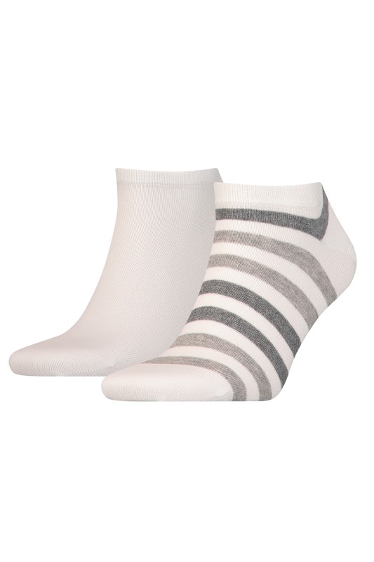 Tommy Hilfiger ανδρικές κάλτσες σοσόνια TH Men Duo Stripe Sneaker (Συσκ. με 2 ζεύγη)-382000001-300
