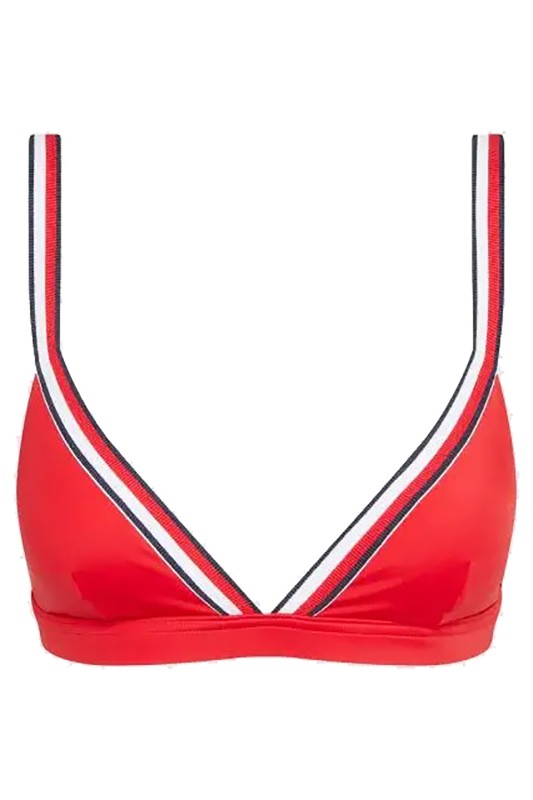 Tommy Hilfiger Γυναικείο μαγιό bikini top τρίγωνο χωρίς ενίσχυση-UW0UW04101-XLG