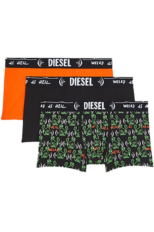 Diesel Τριπλέτα μπόξερ Weird as Hell (3pack)-00ST3V-0IAYY-E5169