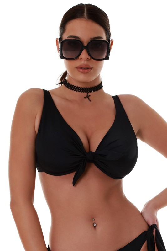 Bluepoint γυναικείο μαγιό bikini top με μπανέλα χωρίς φορμάρισμα (E cup)-24066100E