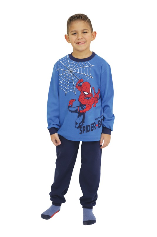 Galaxy Παιδική βαμβακερή πυτζάμα "Spider-Boy"(1-7)-106