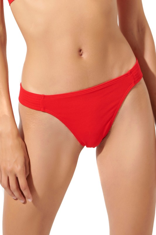 Blu4U bikini brazilian bottom ''Dragon Solids'' πικέ με κοφτή κάλυψη - 2036509