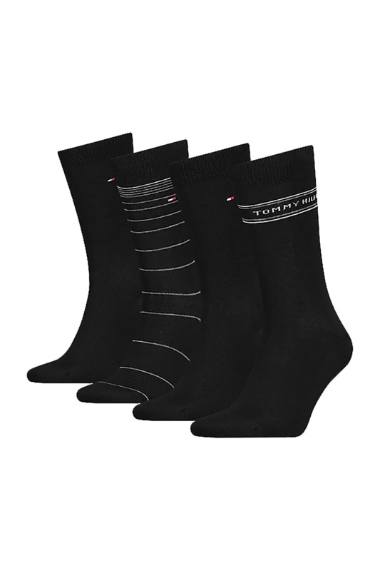 Tommy Hilfiger ανδρικές κάλτσες σε ειδική συσκευασία δώρου (Συσκευασία με 4 ζεύγη)-701220146-002