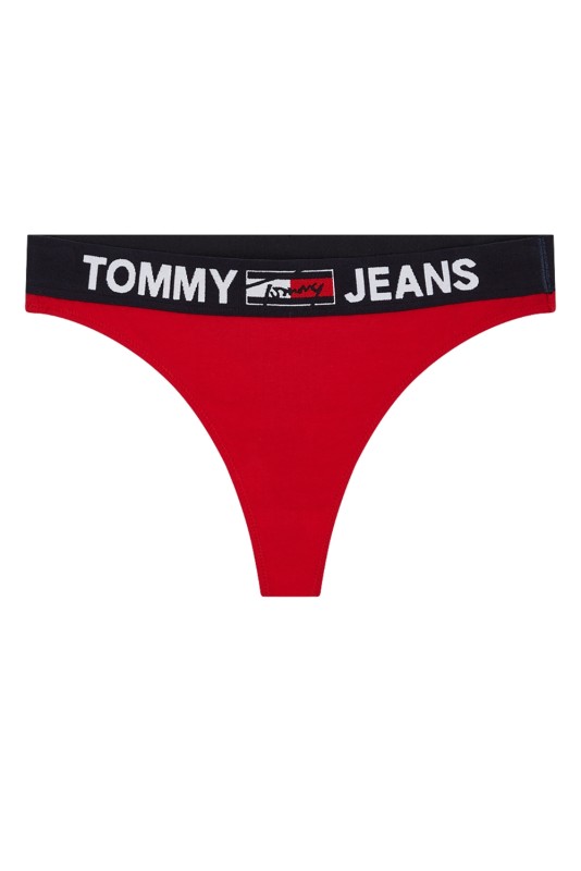 Tommy Jeans γυναικείο εσώρουχο thong με λάστιχο - UW0UW02823-XLG