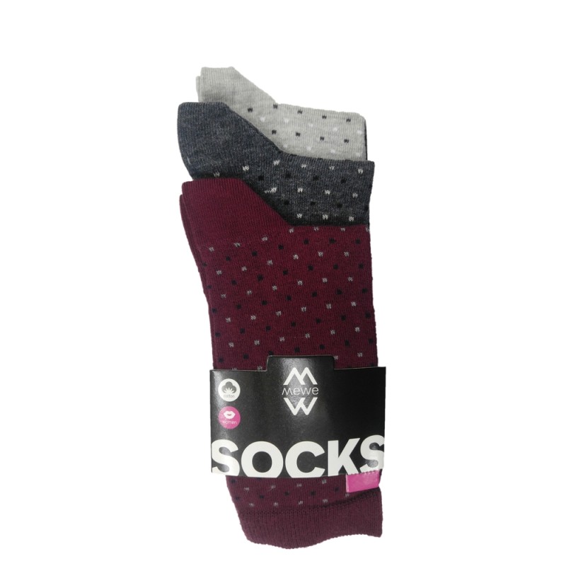 MeWe γυναικείες κάλτσες σετ 3 τεμαχίων -1-0610e