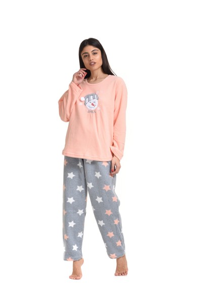 Vienetta Γυναικεία fleece πυτζάμα 