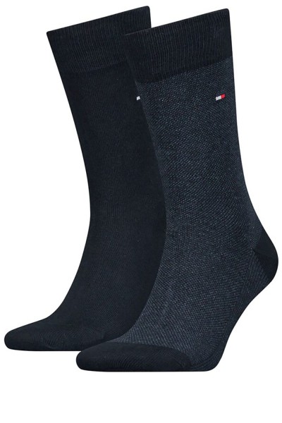 Tommy Hilfiger ανδρικές κάλτσες (Συσκ. με 2 ζεύγη)-701226104-001