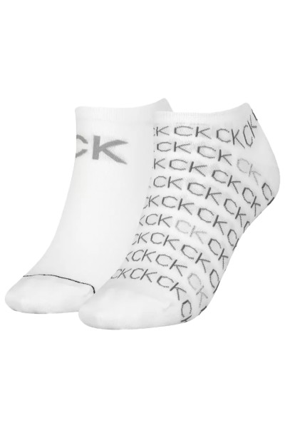 Calvin Klein γυναικείες κάλτσες κοφτές Women's Sneaker (2 ζεύγη)-701218779-002