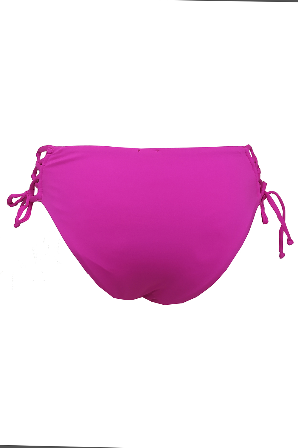 Blu4u γυναικείο μαγιό bikini σλιπ μονόχρωμο με πολλαπλά κορδόνια στο πλάι 'Fashions Solids'-23365098