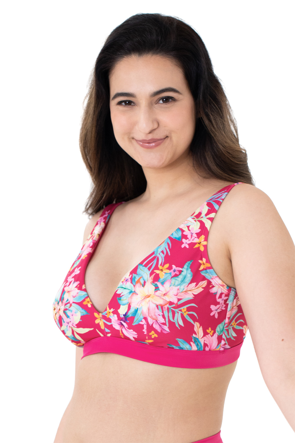 Dorina Γυναικείο μαγιό τριγωνάκι bikini top plunge "Vanua Levu" χωρίς ενίσχυση και μπανέλα-D001274MI010-PK0067