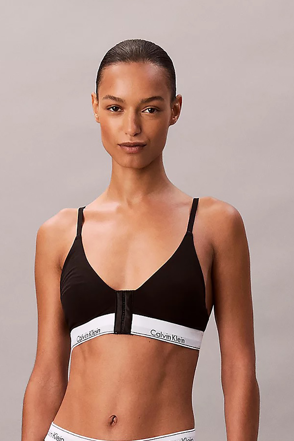Calvin Klein γυναικείο μετεγχειρητικό σουτιέν Recovery Bra-Icon Cotton Modal-LV00QF8507-UB1
