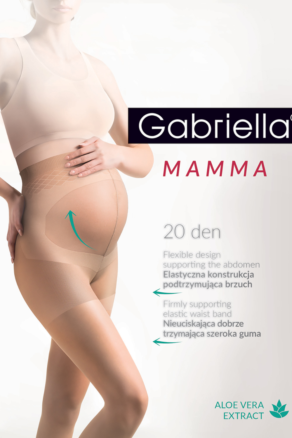 Gabriella γυναικείο καλσόν εγκυμοσύνης 20den ''Mamma''-108