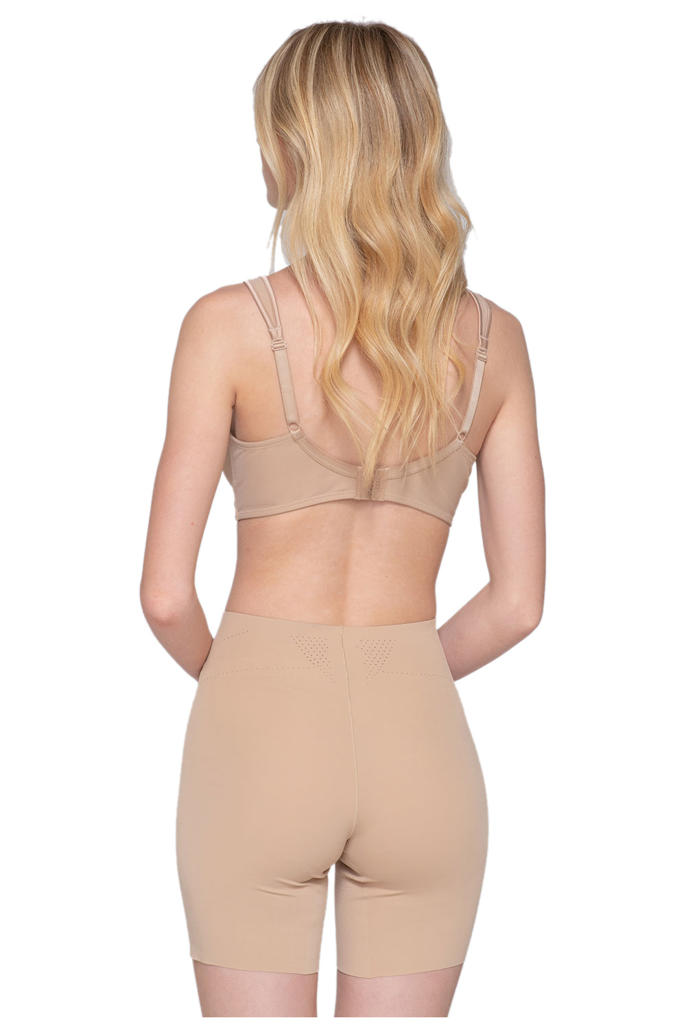 Luna sculpt biker shape λαστέξ ψηλόμεσο με πόδι και χωρίς ραφές-25125